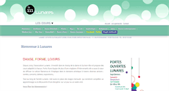 Desktop Screenshot of lunares.fr