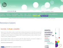 Tablet Screenshot of lunares.fr